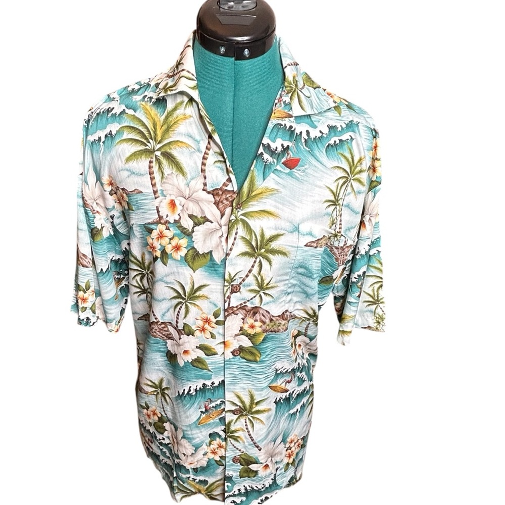 Ky's Halekulani Men’s Small Vintage Hawaiian Shirt - Picture 3 of 10